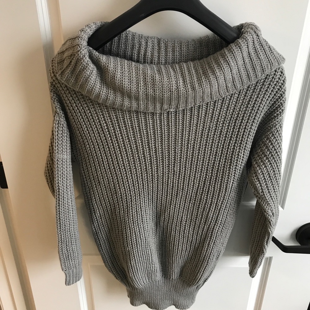 Off shoulder sweater dress- Simplee Brand !